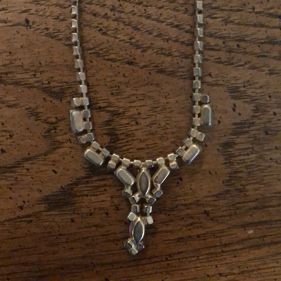 Vintage Rhinestone Necklace - Picture 3 of 4